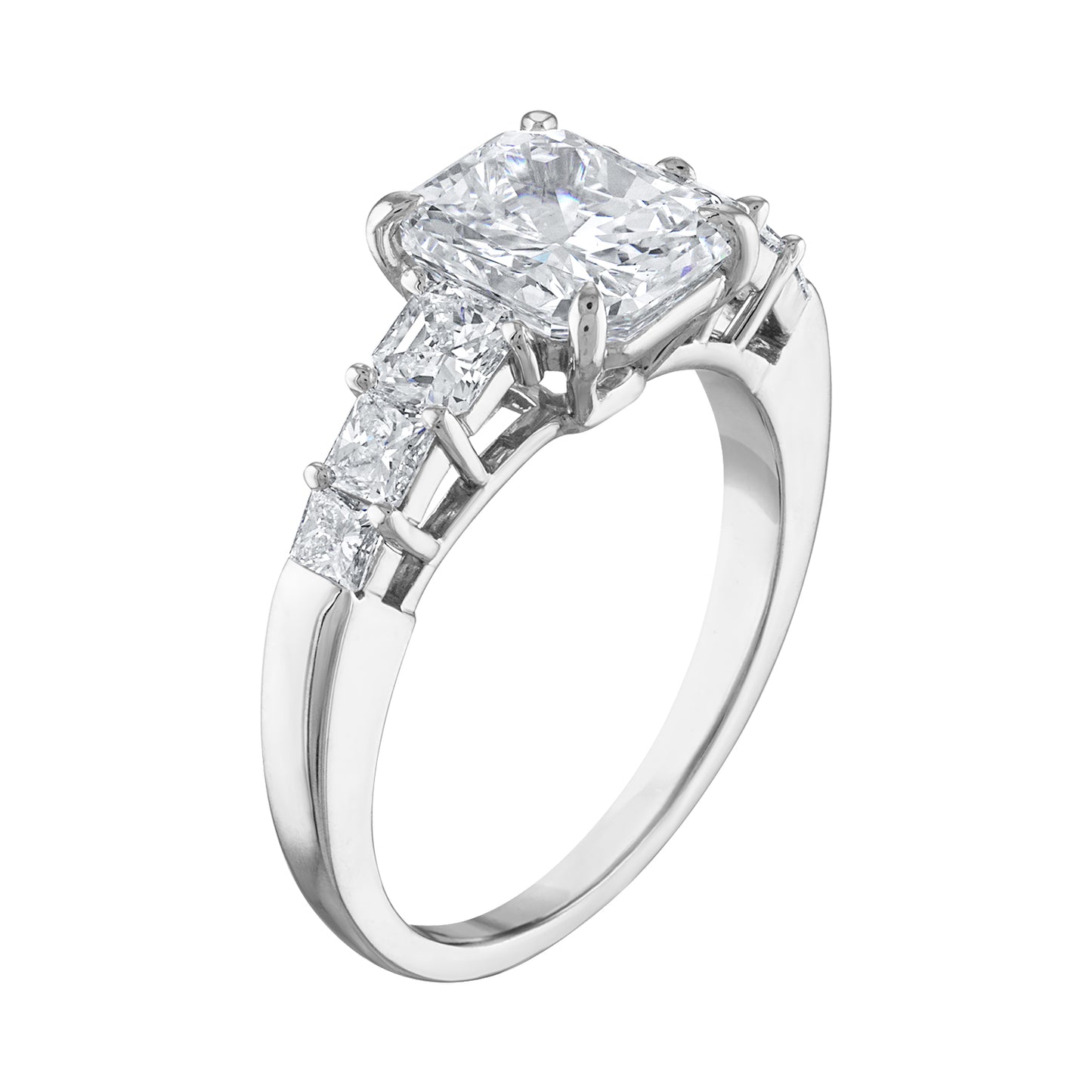 Seven Stone Diamond Engagement Ring