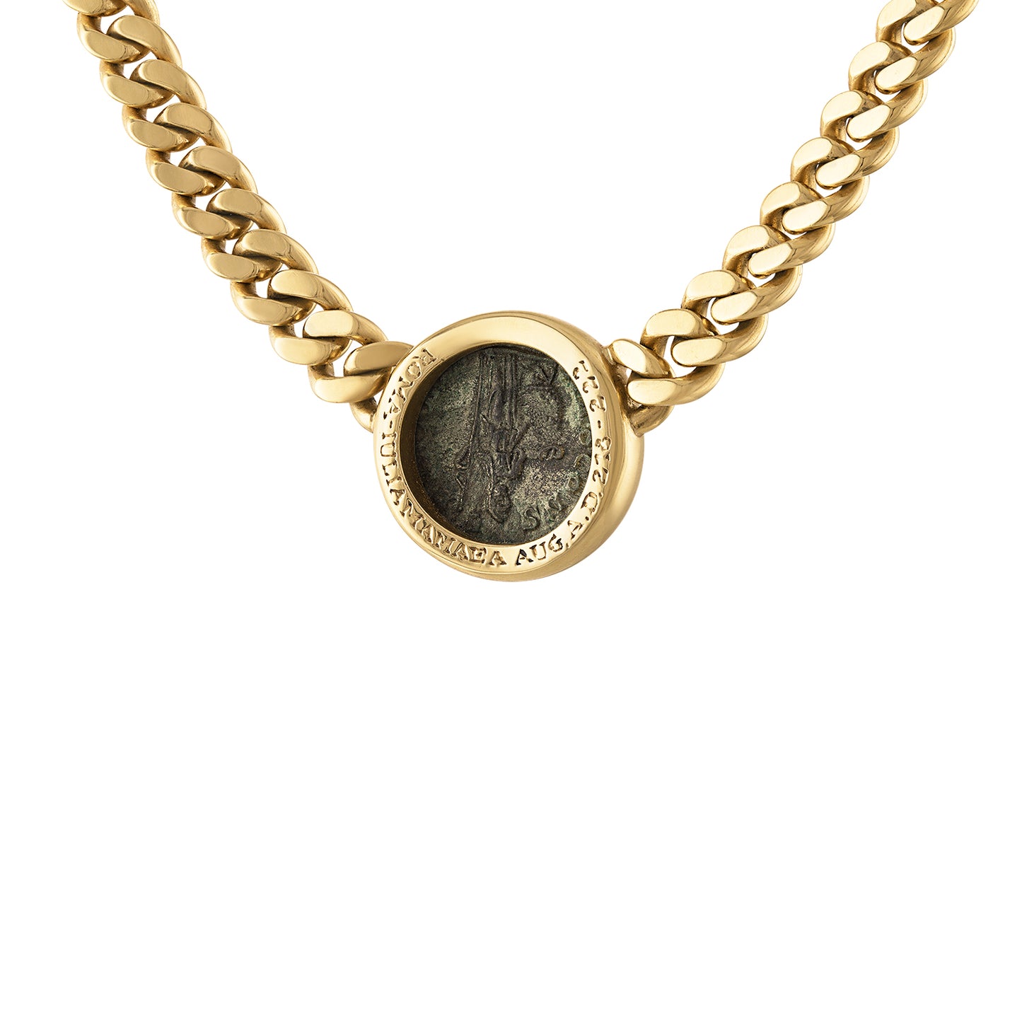 Antique Roman Coin Necklace by Bulgari