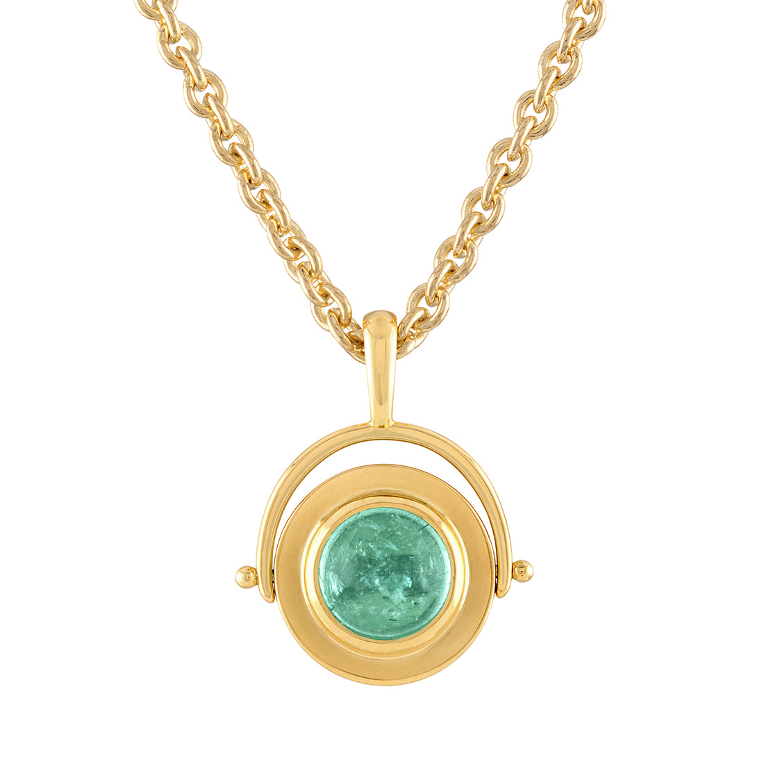 Paraiba Swivel Pendant