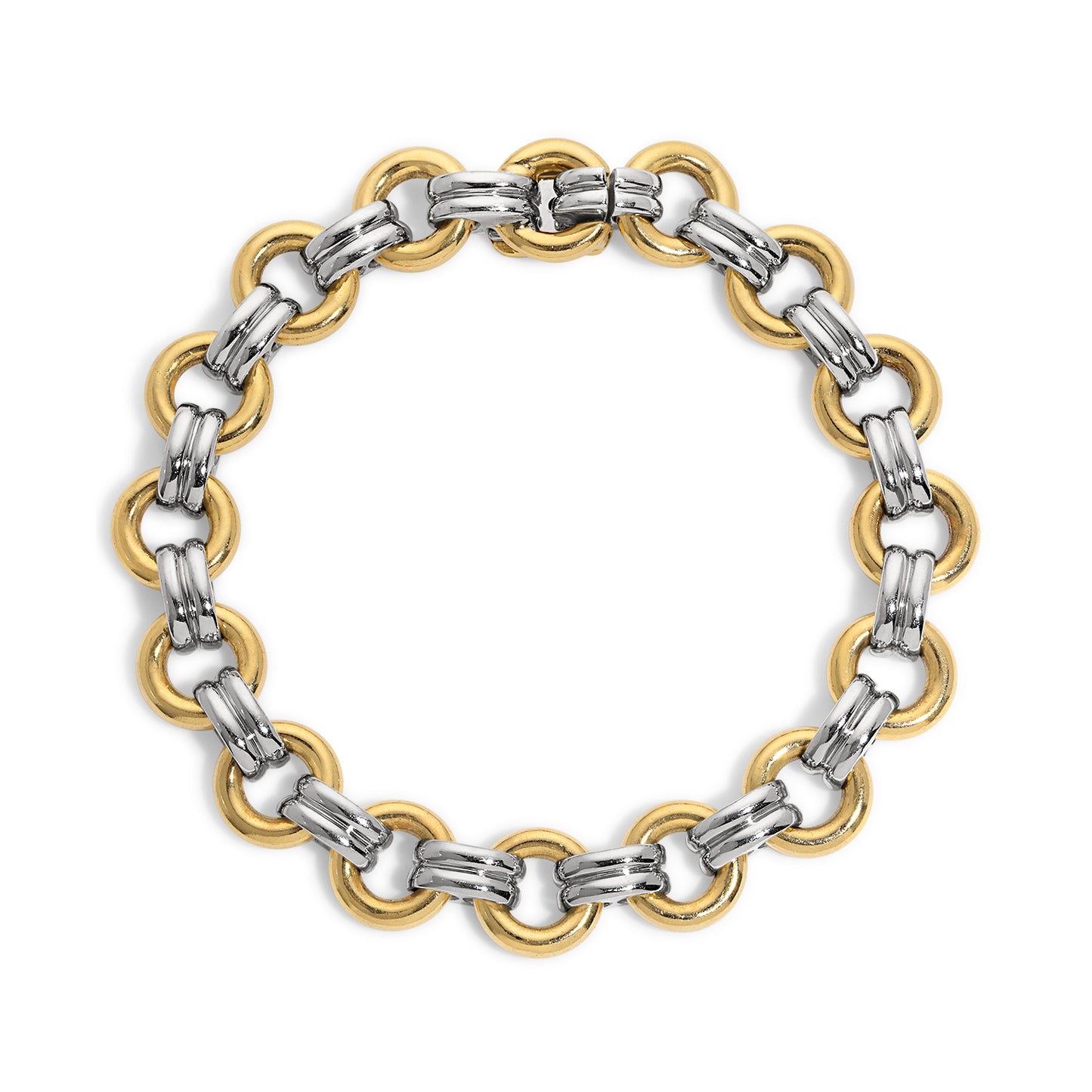 Two-Tone 18 Karat Gold Bracelet by Craig Drake