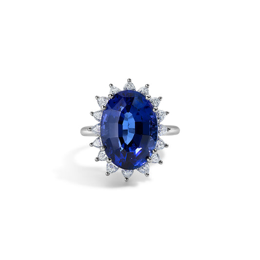 Tanzanite & Diamond Ring by Tiffany & Co.