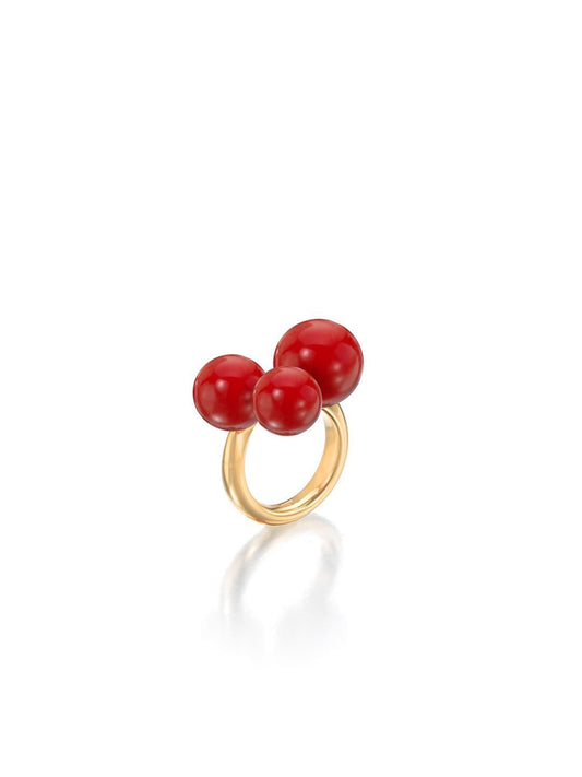 Sardinian Coral Bubble Ring