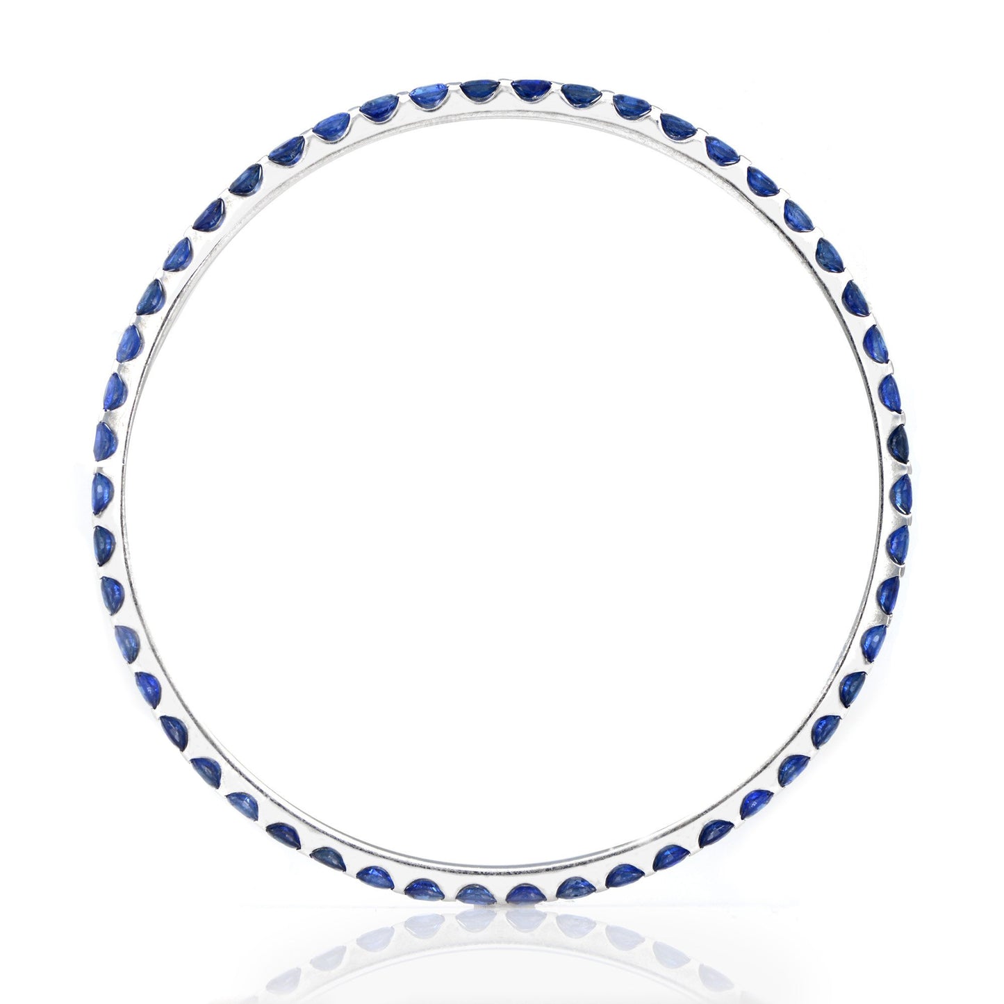 Diamond & 14K Gold Bangle Bracelet