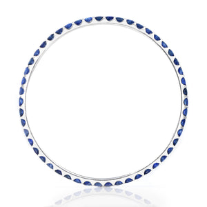 Diamond & 14K Gold Bangle Bracelet