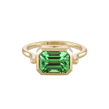 Load image into Gallery viewer, Tsavorite Garnet Swivel Ring