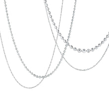 Load image into Gallery viewer, Briolette Cut Diamond Eternity Necklace