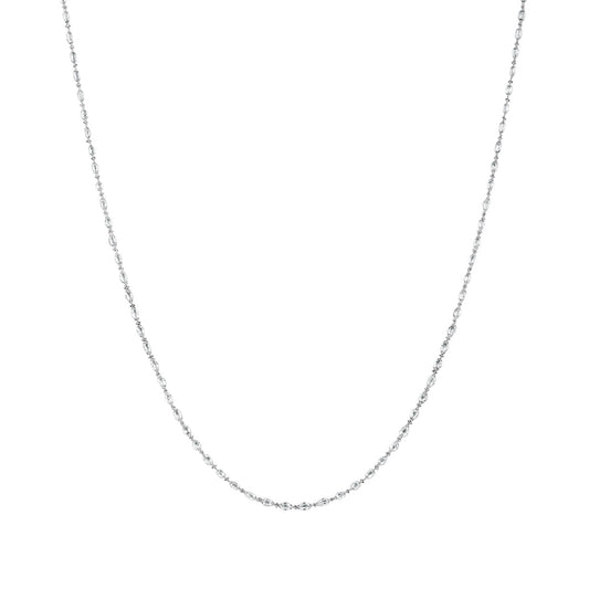 Briolette Cut Diamond Eternity Necklace