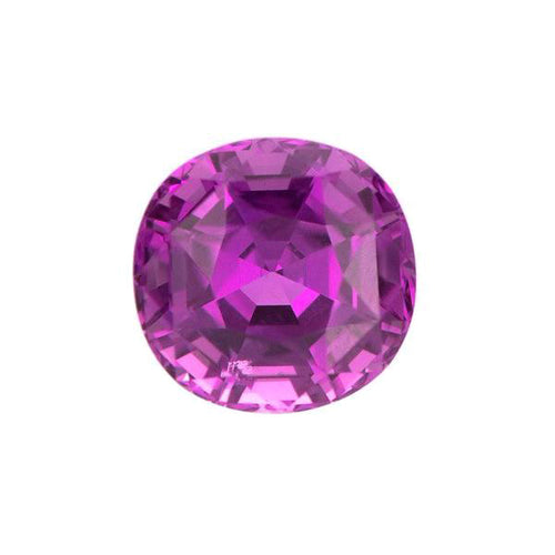 Natural Color Cushion Sapphire