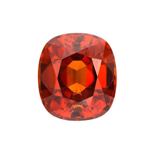 Natural Color Cushion Spessertite Garnet