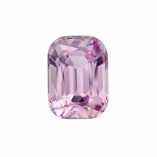 Natural Rectangular Cushion Pink Spinel