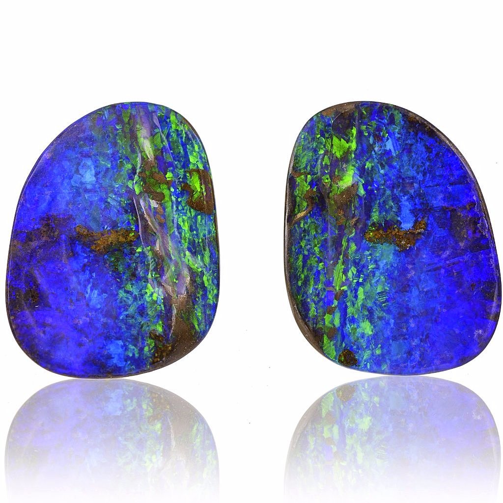 Queensland Boulder Opal Pair