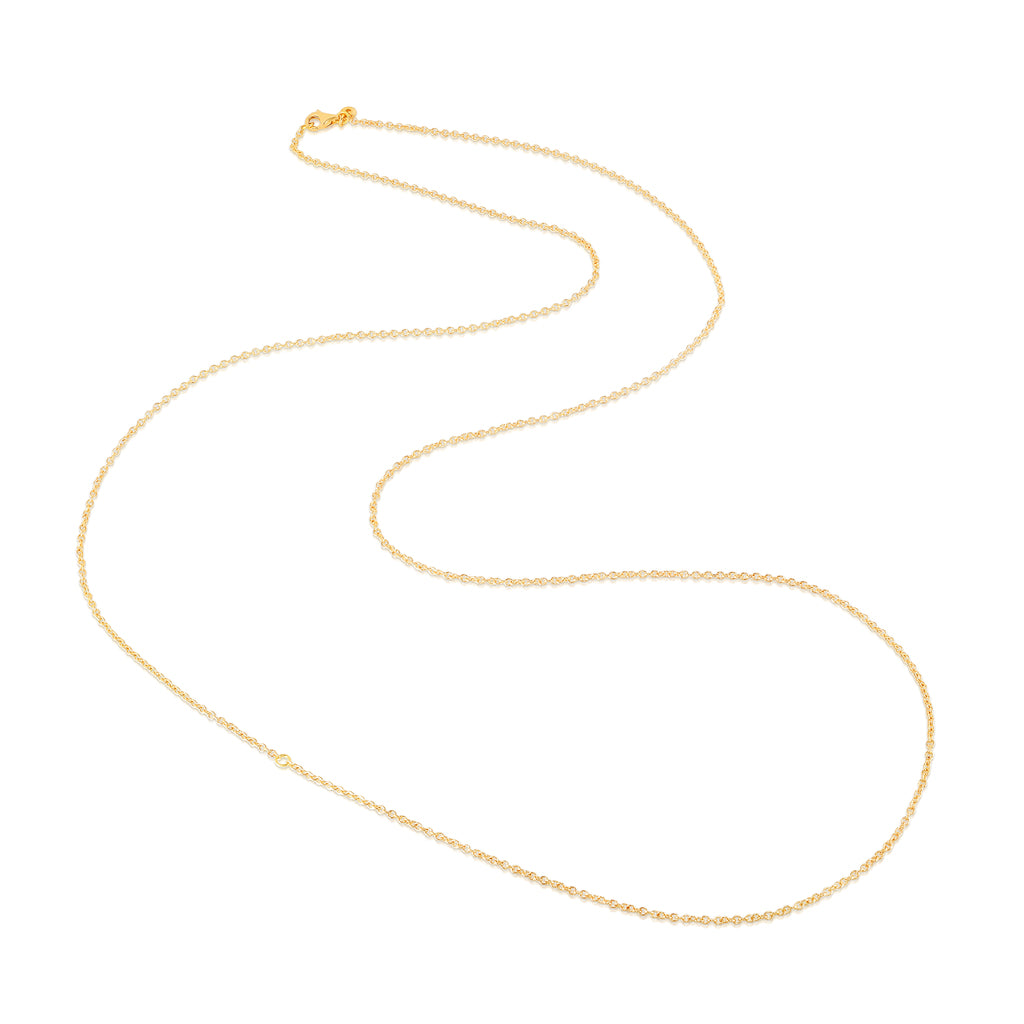 18K Yellow Collier Chain