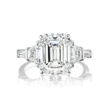 Load image into Gallery viewer, Five Stone Emerald Cut Diamond Ring