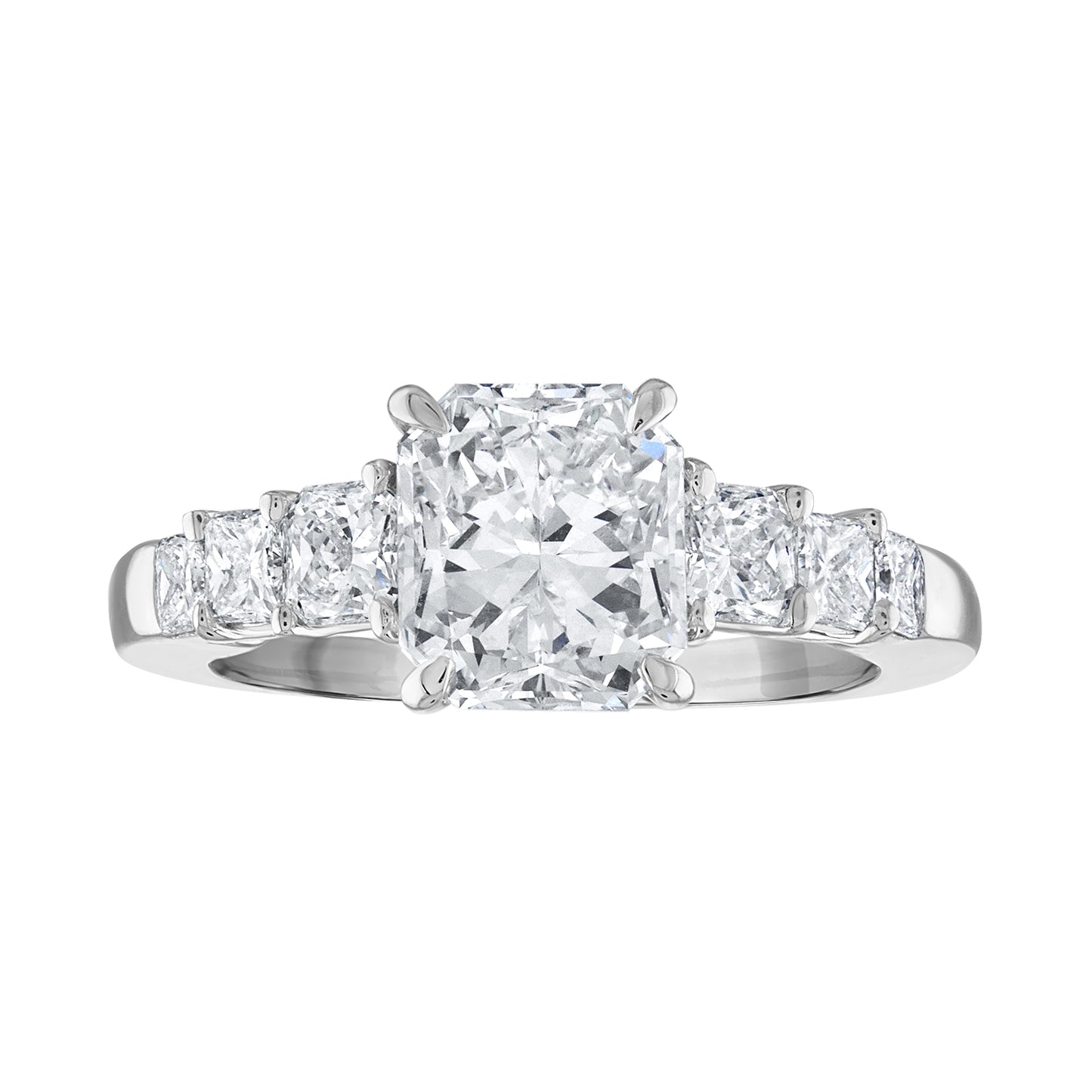 Seven Stone Diamond Engagement Ring