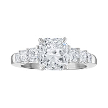 Load image into Gallery viewer, 7 Stone Diamond Engagement Ring