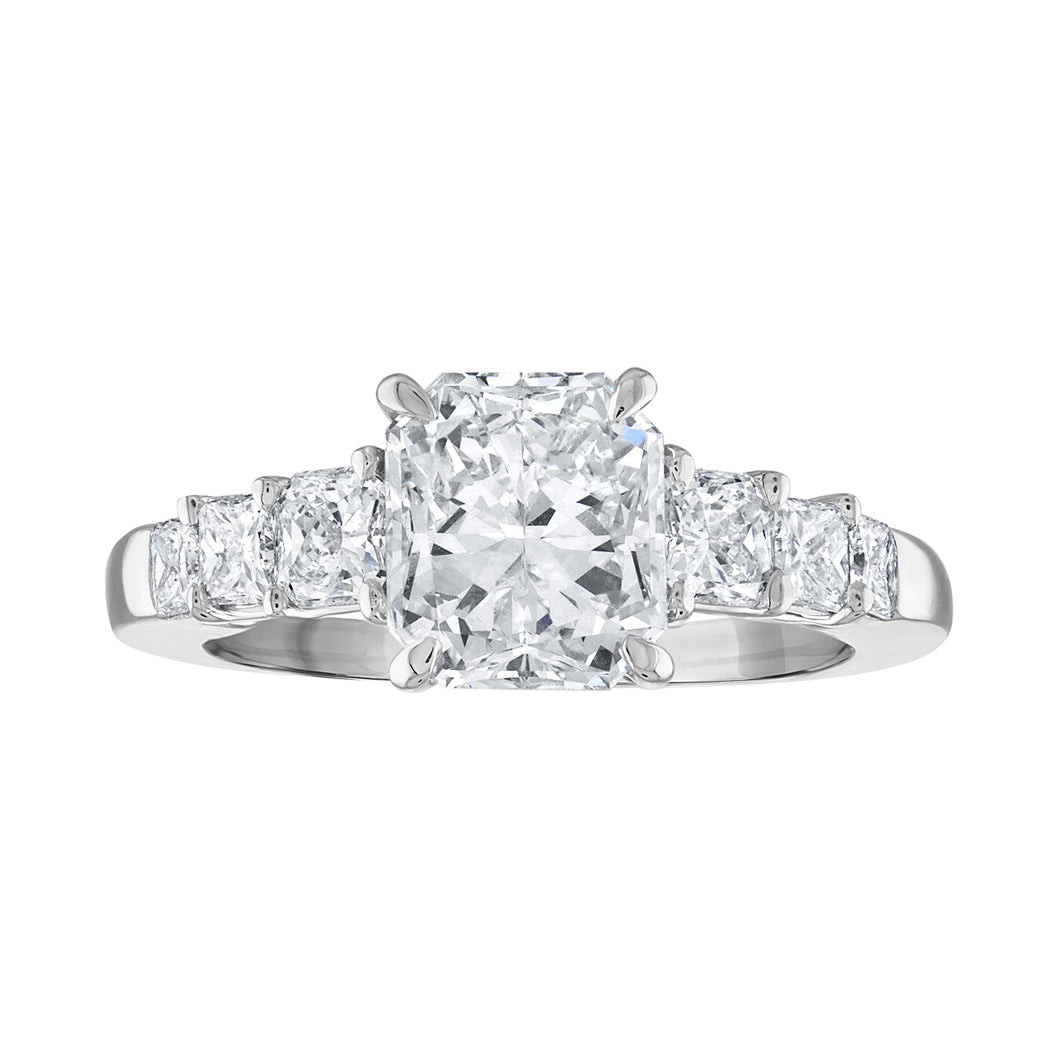 7 Stone Diamond Engagement Ring