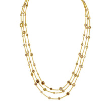 Load image into Gallery viewer, Fancy Color Rose Cut Diamond Necklace