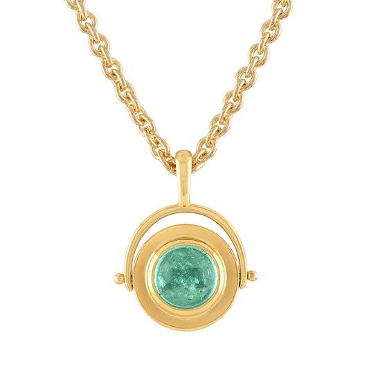 Paraiba Tourmaline Swivel Pendant