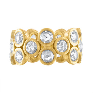 Rose Cut Diamond "Bollywood" Ring