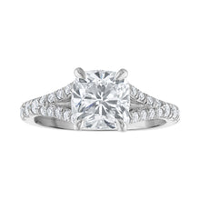 Load image into Gallery viewer, Split Shank Diamond Engagement Ring