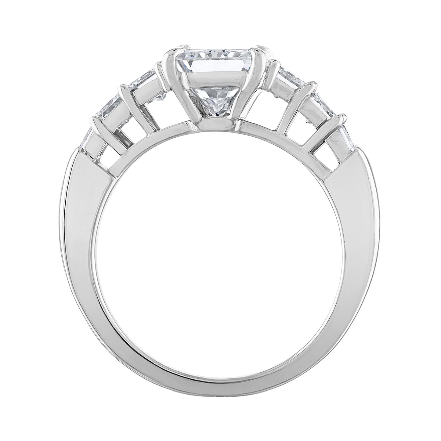 Seven Stone Diamond Engagement Ring