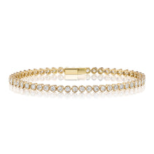 Load image into Gallery viewer, Bezel Set Diamond Bracelet